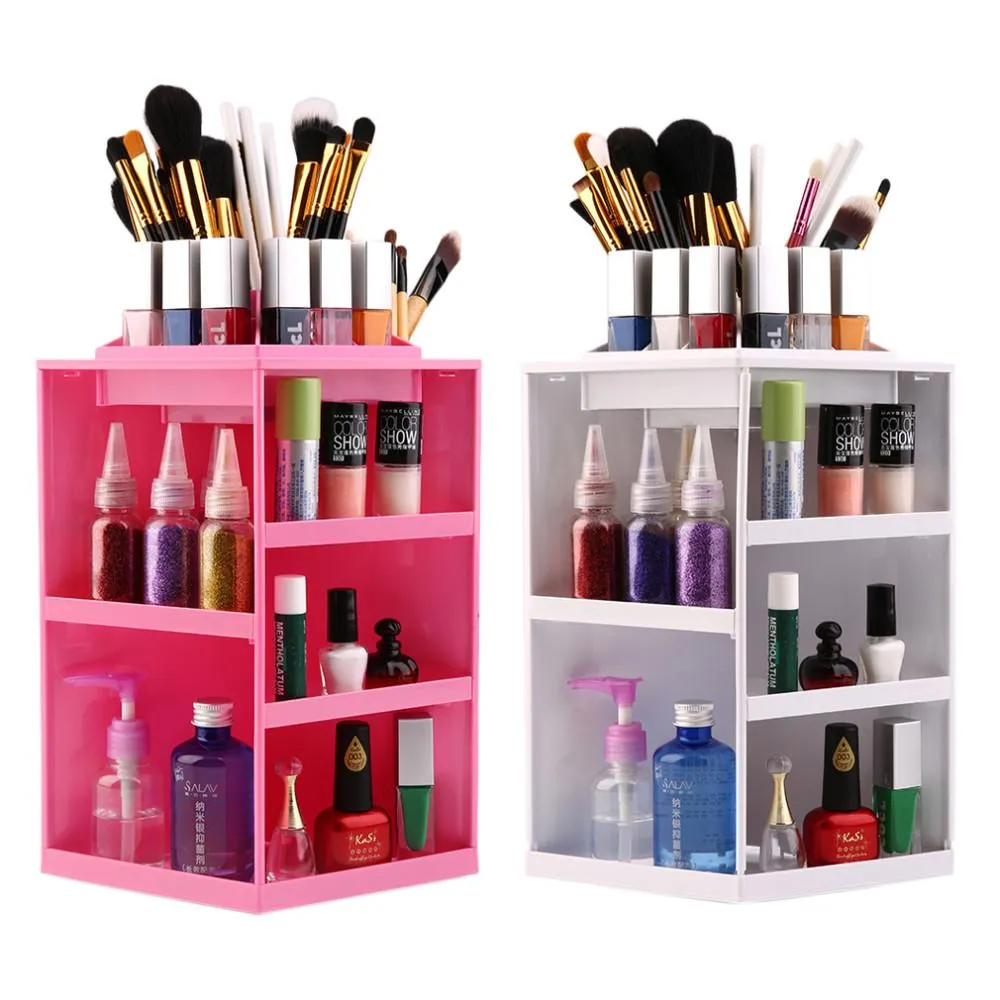 360 Degree Rotation Make up Organizer