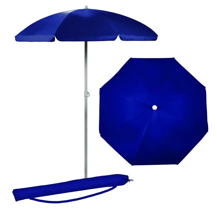 5.5 ft. Portable Beach Umbrella, Navy