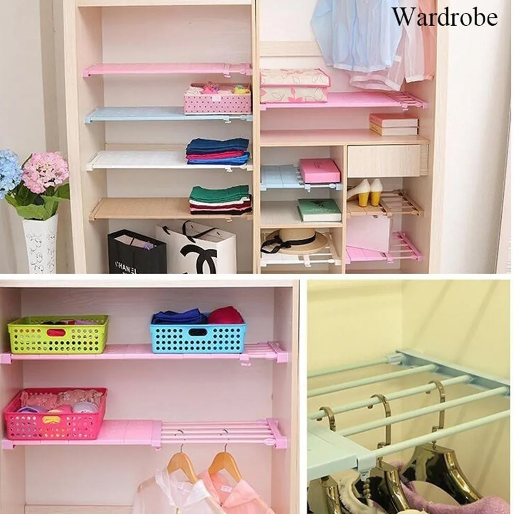 Adjustable Shelving Rack Scalable Layered Partition Board Separator