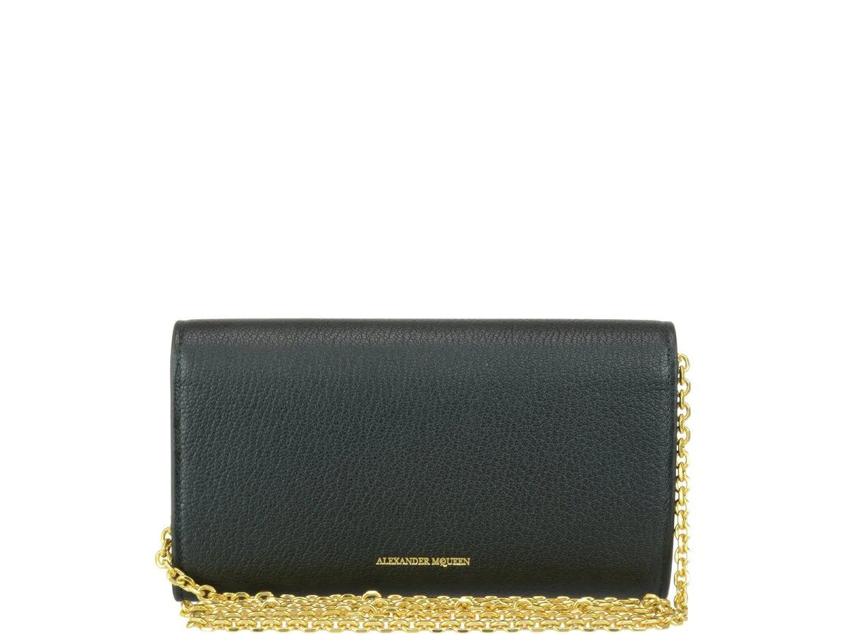 Alexander McQueen Chain Strap Clutch Bag