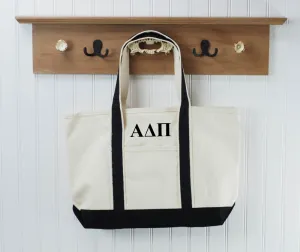 Alpha Delta Pi Boat Tote