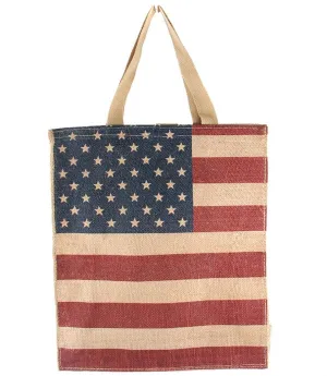 AMERICAN FLAG TOTE BAG