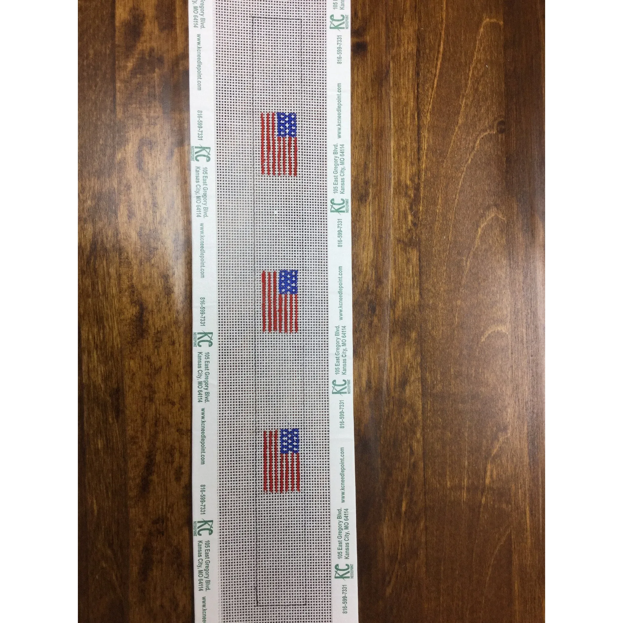 American Flags Croakies Canvas