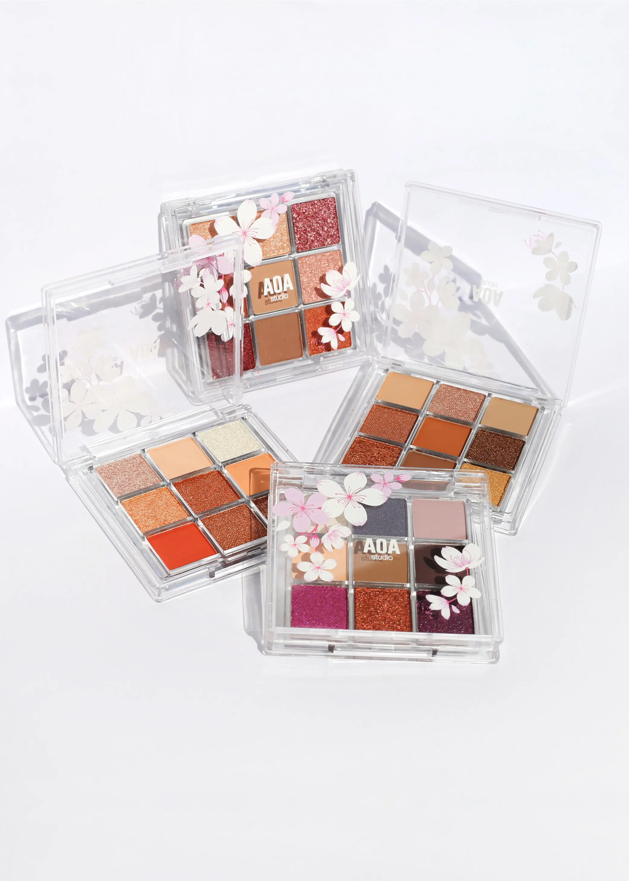 AOA Cherry Blossom 9-Color Eyeshadow Palettes