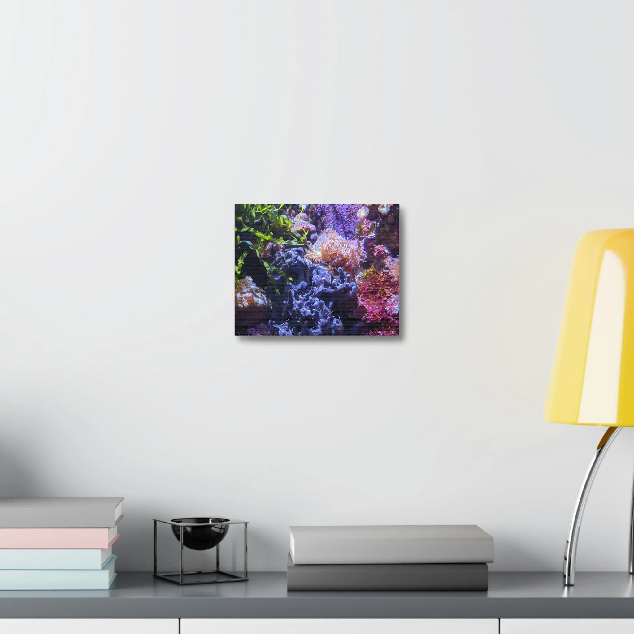 Aquarium Coral Stretched Canvas