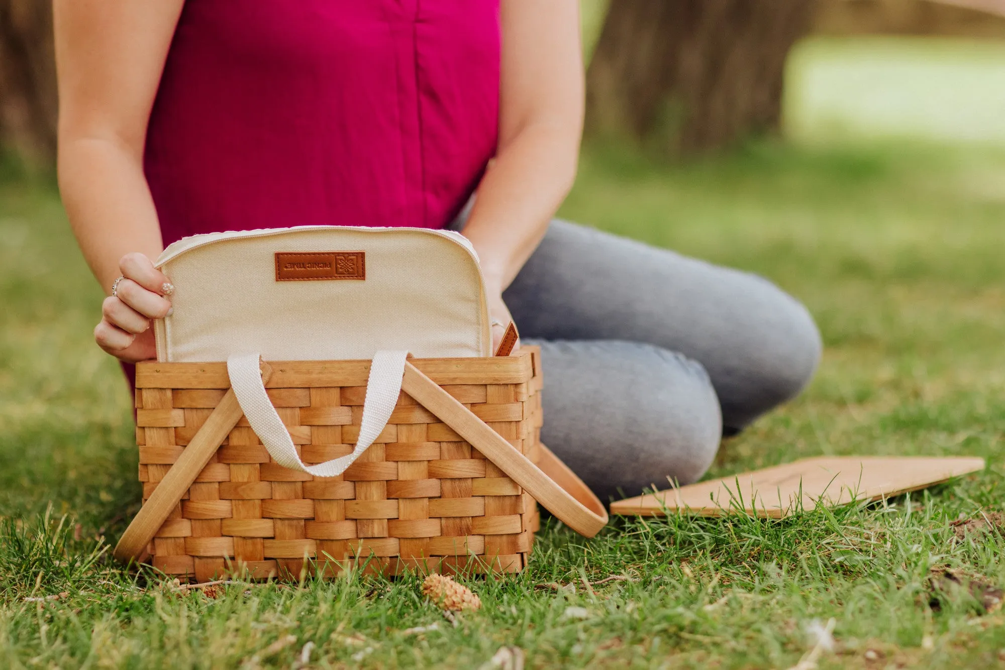 Bambi - Poppy Personal Picnic Basket