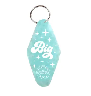 Big - Vintage Motel Keychain - Blue