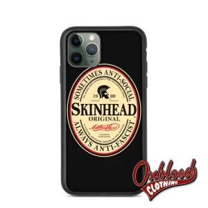 Biodegradable Irish Stout Skinhead phone case