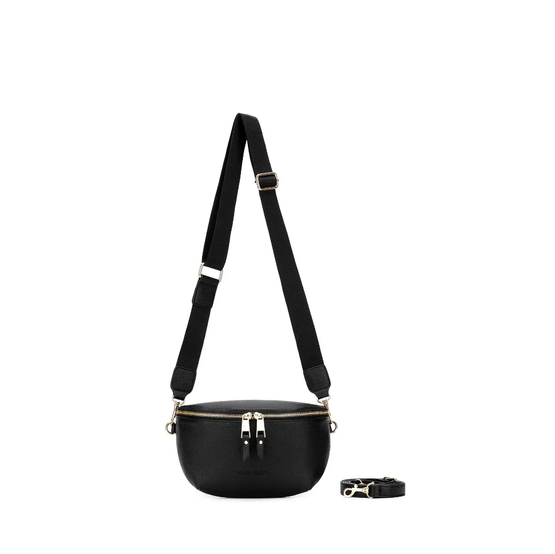 Black Caviar Designs Crossbody Sling Bag - Chelsea Black