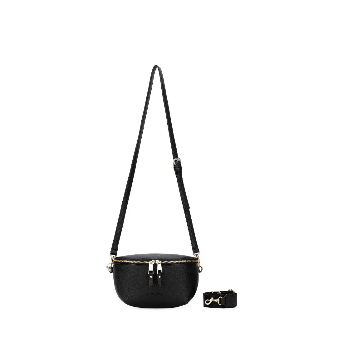 Black Caviar Designs Crossbody Sling Bag - Chelsea Black