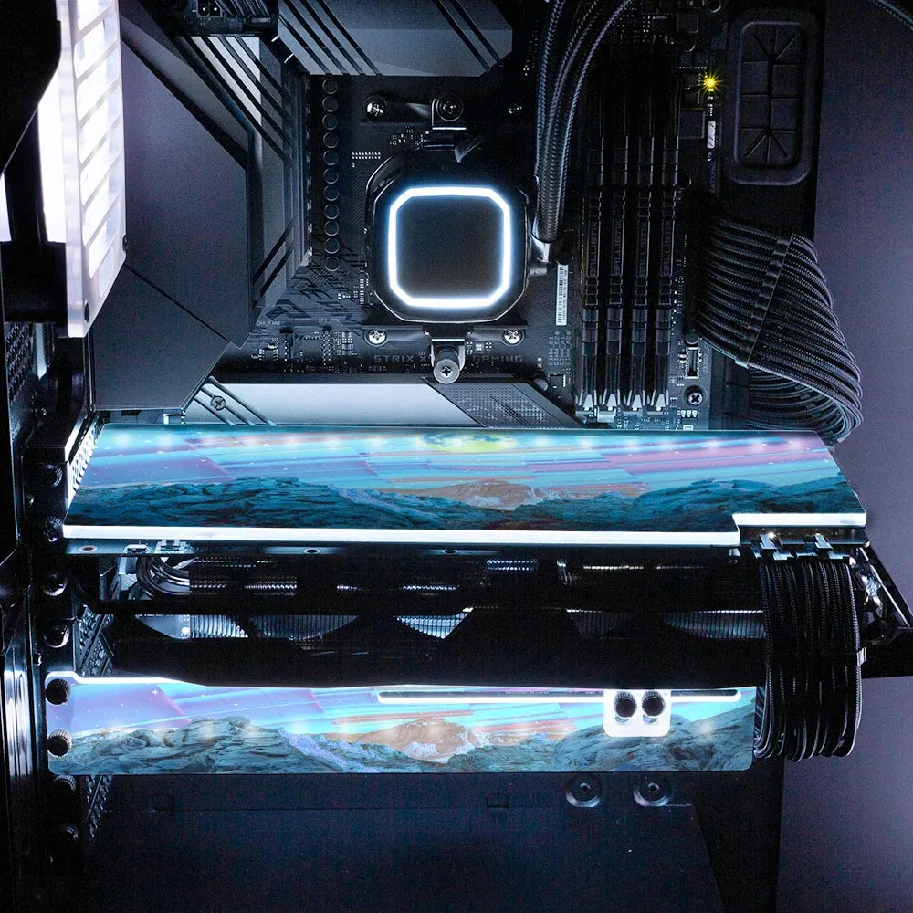 Blue Road RGB GPU Support Bracket