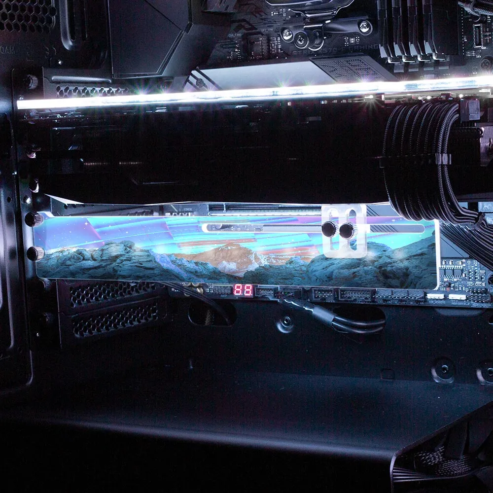 Blue Road RGB GPU Support Bracket