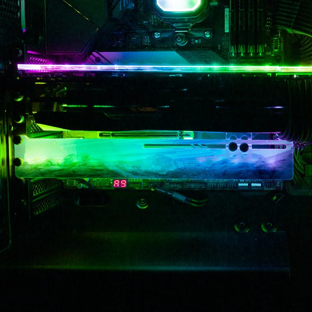 Blue Road RGB GPU Support Bracket