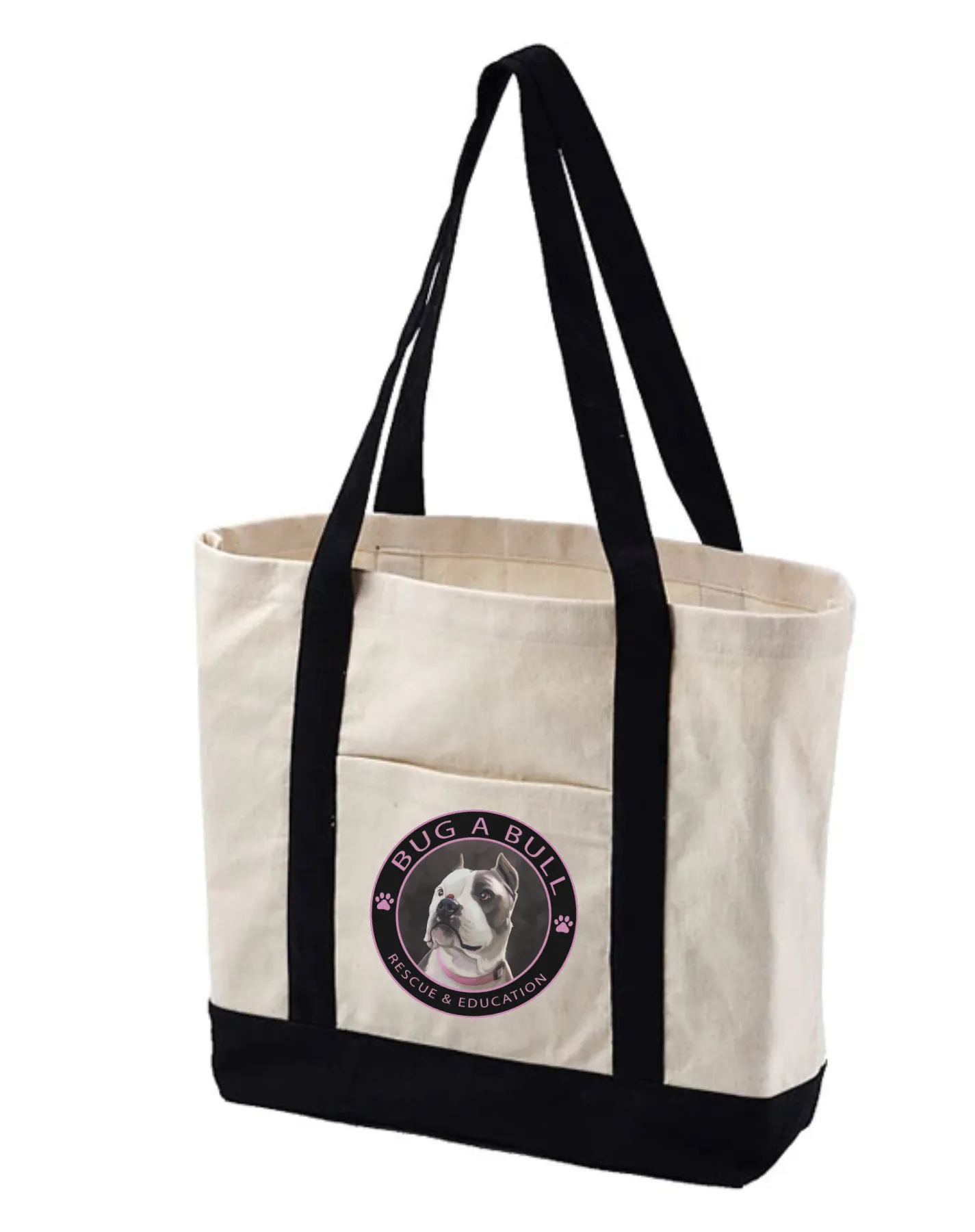 Bug A Bull Canvas Boat Tote