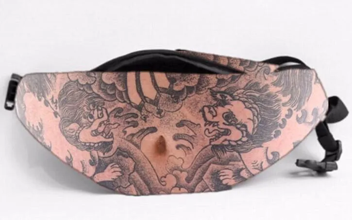 Bum bag Fake Tattooed