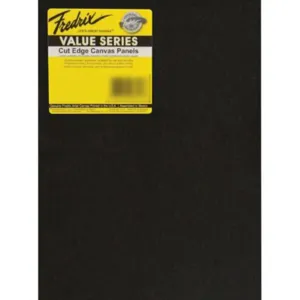 Canvas Panels Black Cut Edge 12 in x 16 in