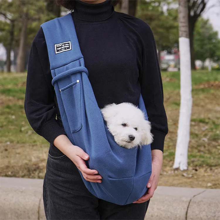 Cat Series Pet Sling Bag with Phone Pocket