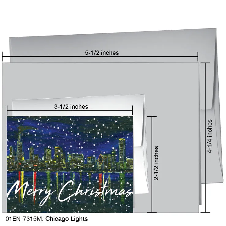 Chicago Lights, Greeting Card (7315M)