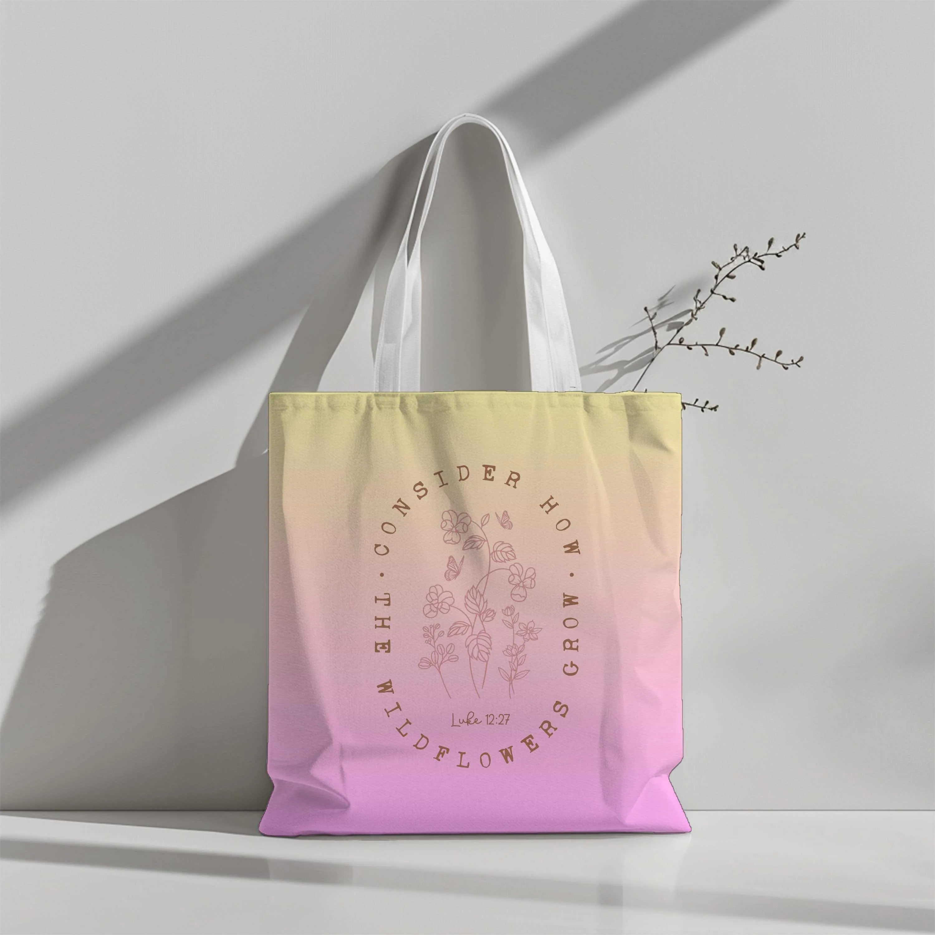 Christian Canvas Tote Bag - Free Shipping