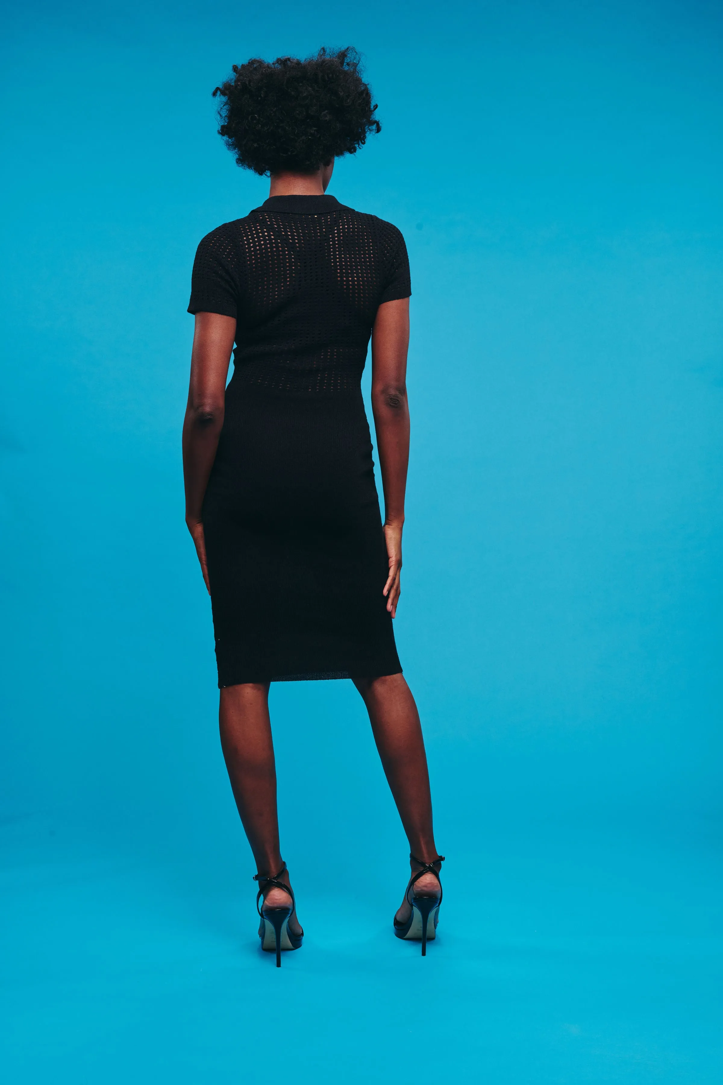 “Commotion” Black Dress