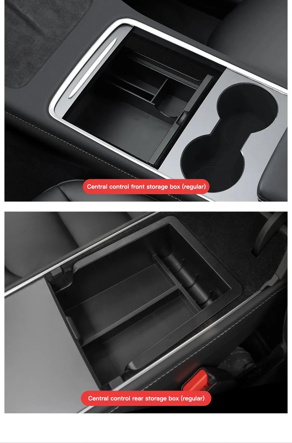 Compatible for Tesla Model 3 2021-2022 Model Y 2022-2023 Center Armrest Storage Box Organizer