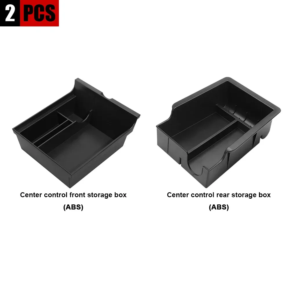 Compatible for Tesla Model 3 2021-2022 Model Y 2022-2023 Center Armrest Storage Box Organizer