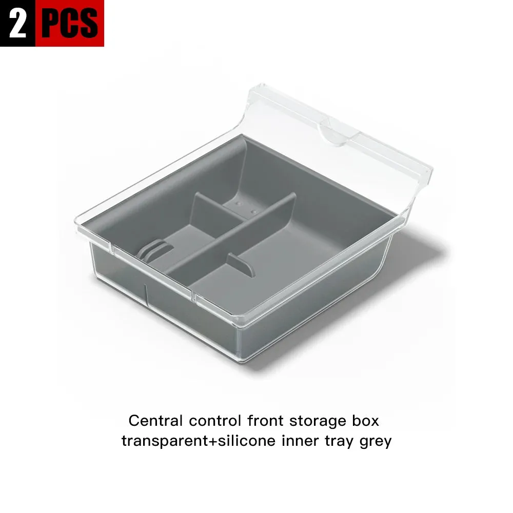 Compatible for Tesla Model 3 2021-2022 Model Y 2022-2023 Center Armrest Storage Box Organizer