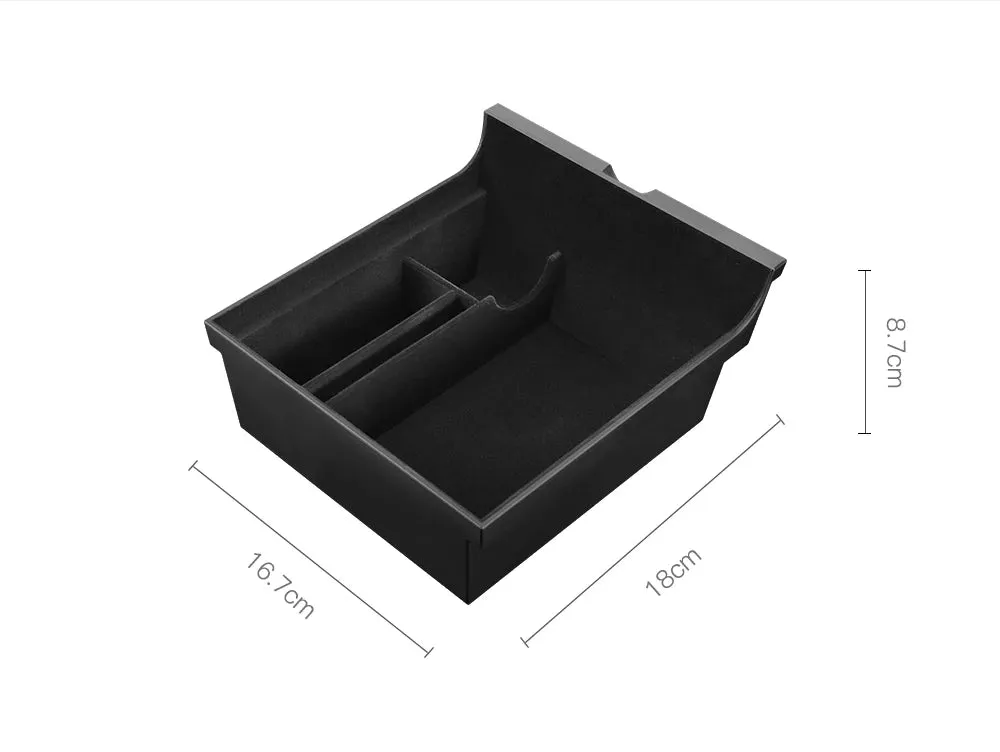 Compatible for Tesla Model 3 2021-2022 Model Y 2022-2023 Center Armrest Storage Box Organizer