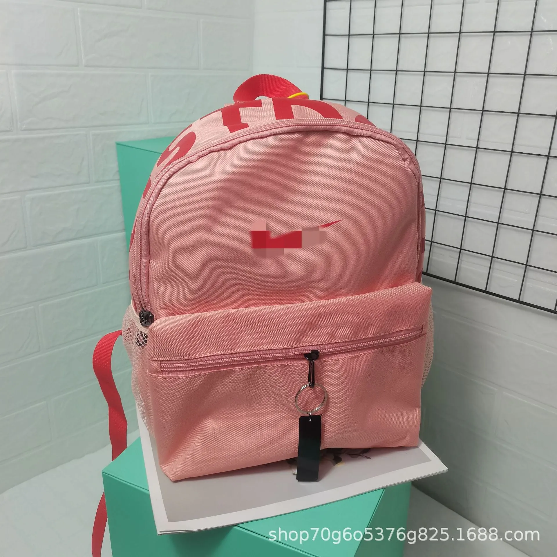 Cross-Border Fashion Trendy Brand Backpack Travel Backpack Backpack Children's All-Match Small Bag Super Cute Primary School Student Schoolbag