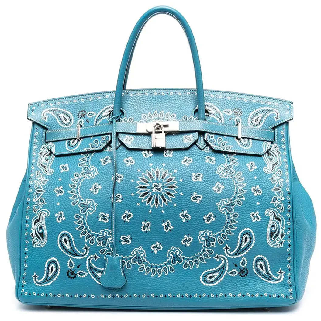 Customised Bandana Print Birkin 2012