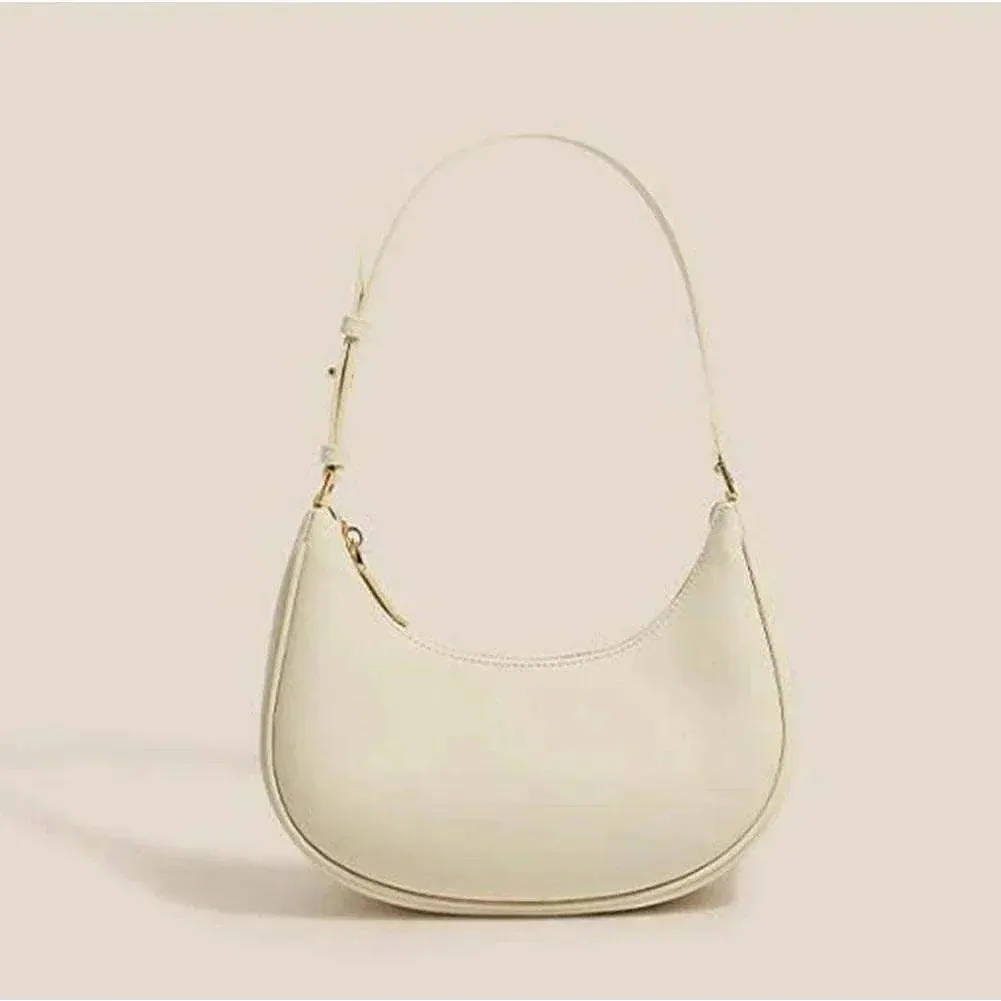 Designer Y2K Half Moon Shoulder Bag | Trendy Women's Accessory - WSH006