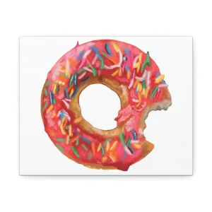 Donut Stretched Canvas