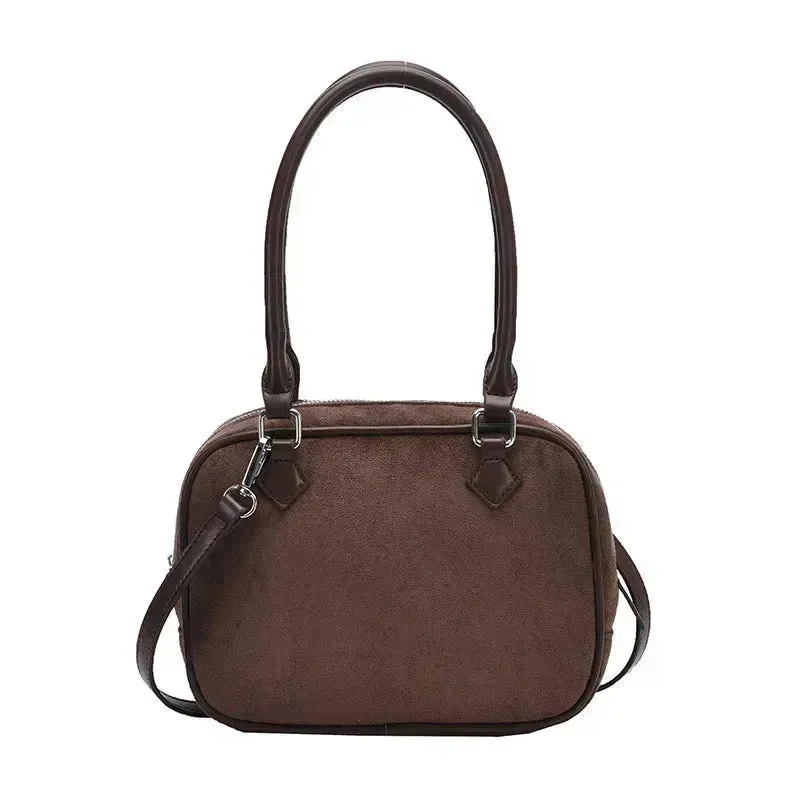 Fashion Special-interest Handbag Women's Crossbody Bag Suede