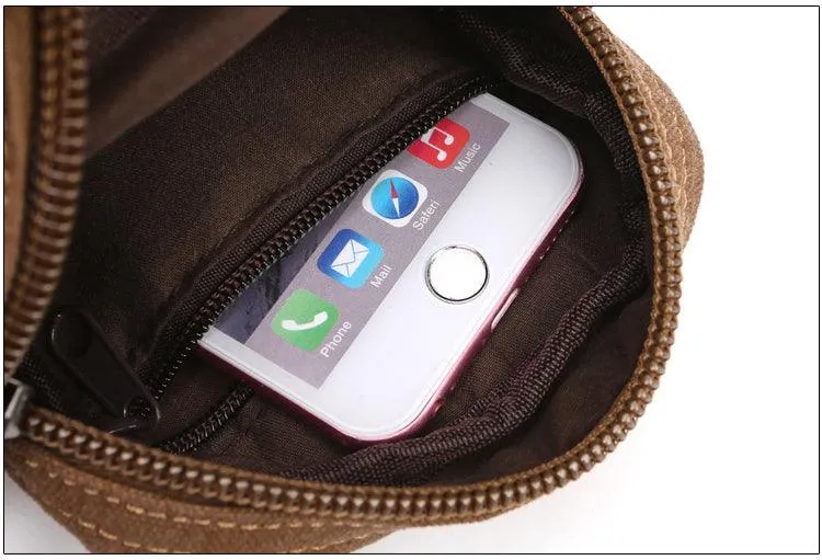 Fashionable Mobile Utility Phone Bag - NavyBlue