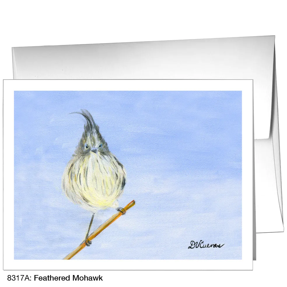 Feather Mohawk, Greeting Card (8317A)