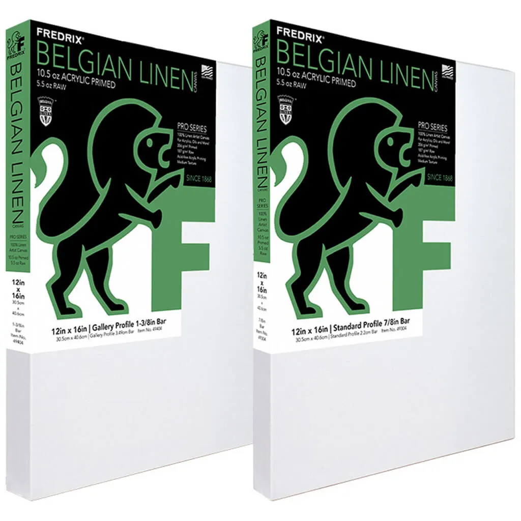 Fredrix Pro Belgian Linen Pre-Stretched Canvas