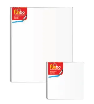 Funbo Stretched 3D canvas 380 gms 50X70 cm