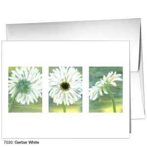 Gerber White, Greeting Card (7030)