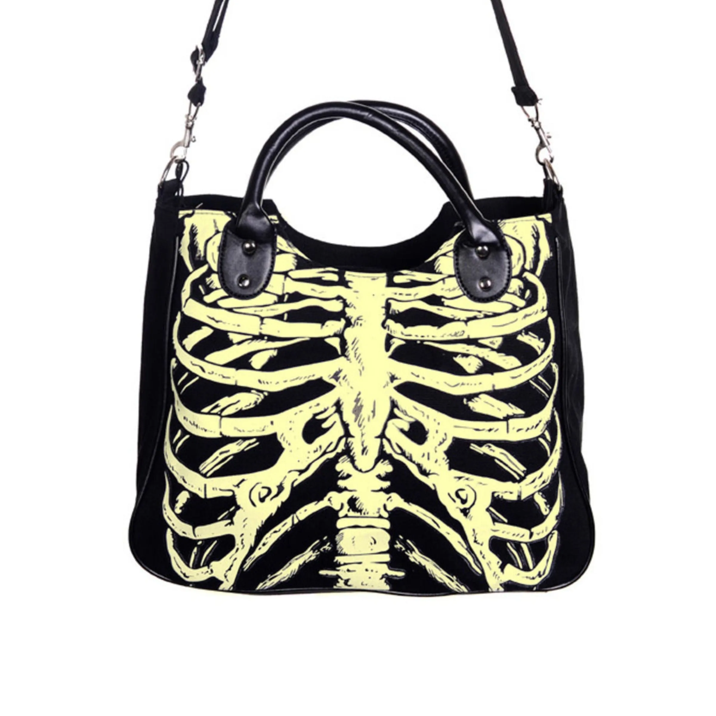 Glowing Ribcage Crossbody