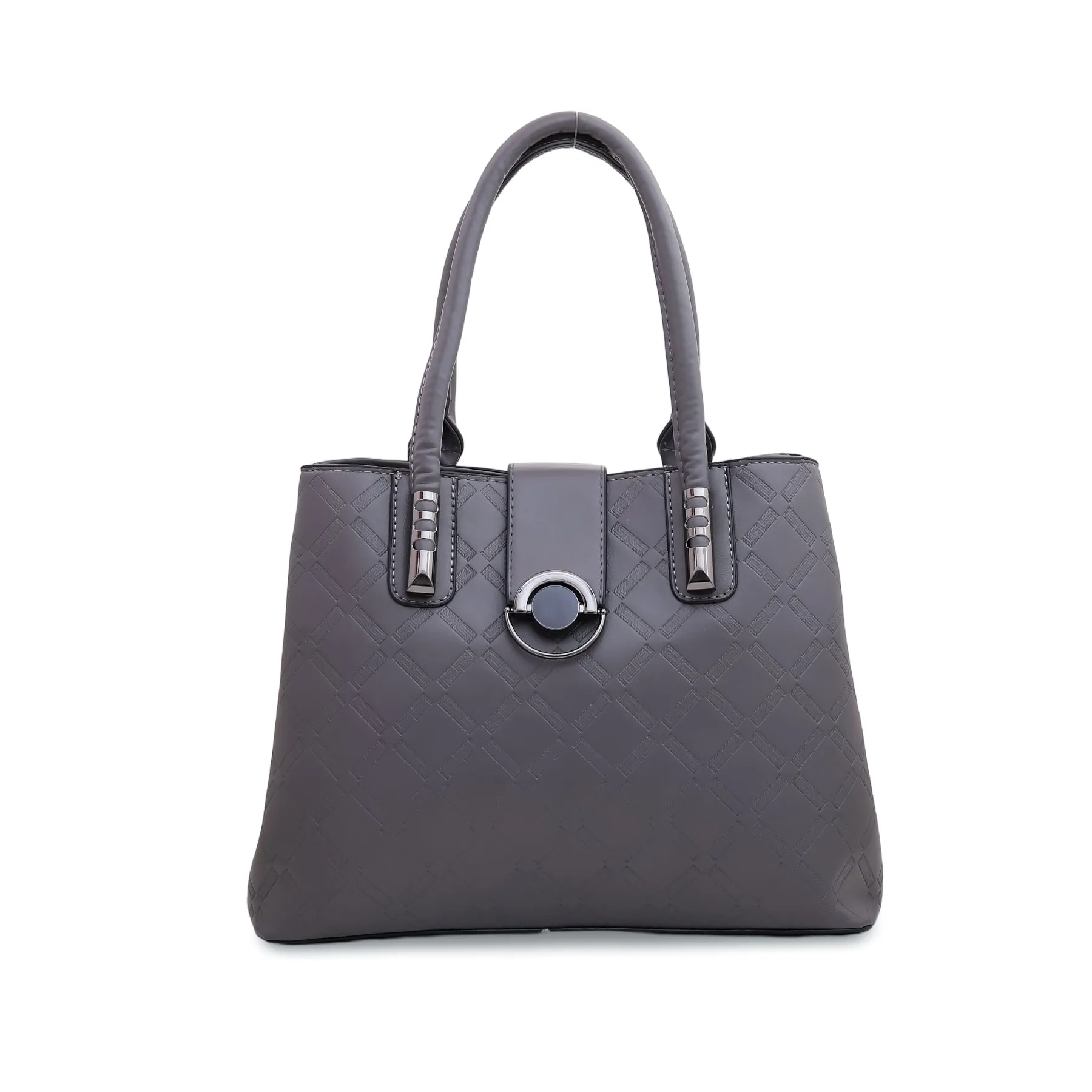 Grey Formal Hand Bag P35888