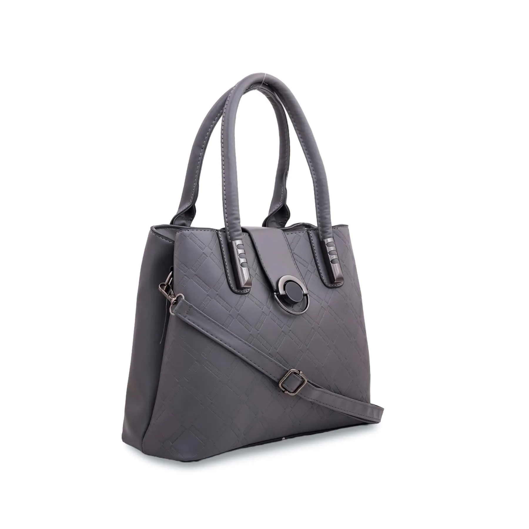 Grey Formal Hand Bag P35888