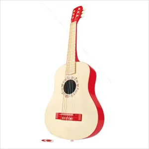 Hape Vibrant Red Guitar