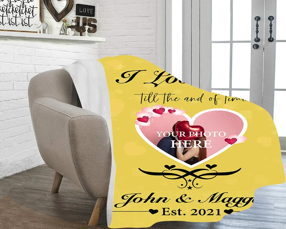 I love you-custom blanket