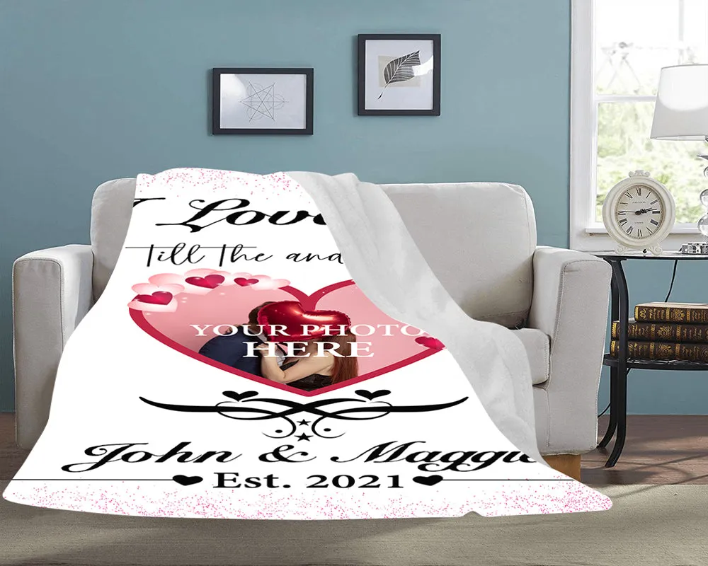 I love you-custom blanket