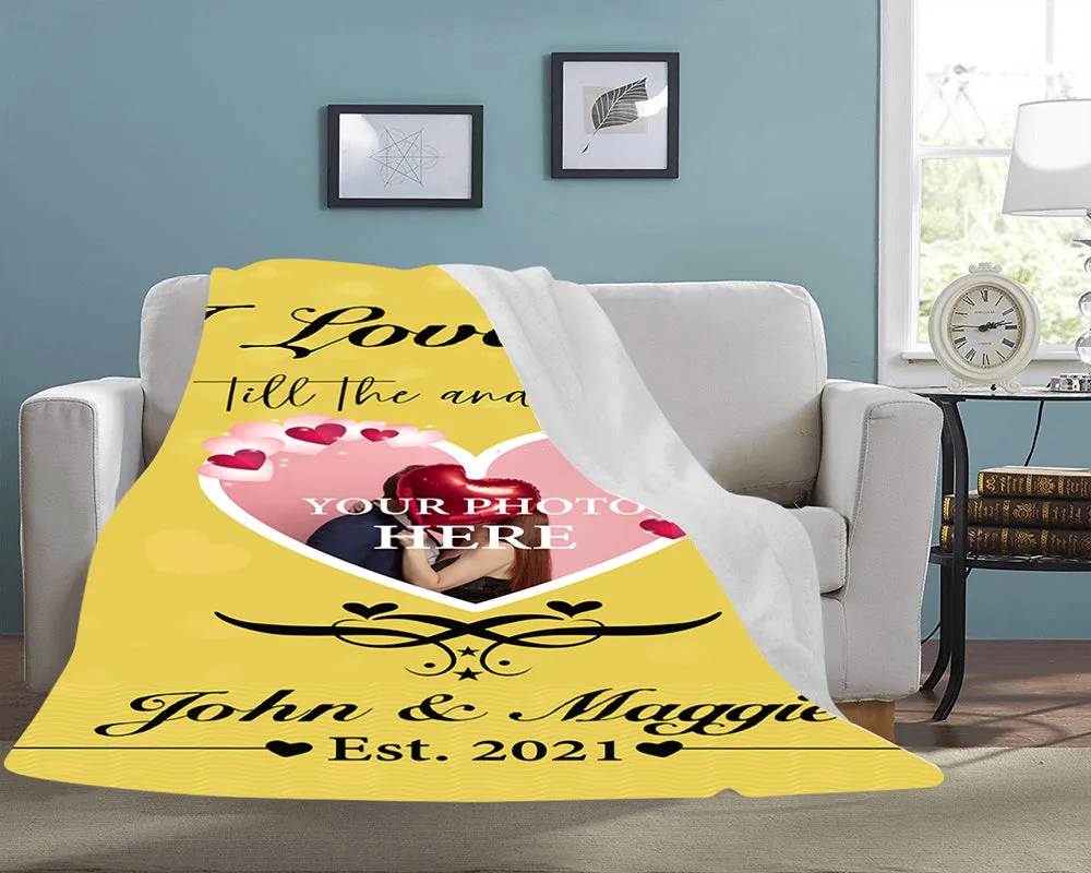 I love you-custom blanket