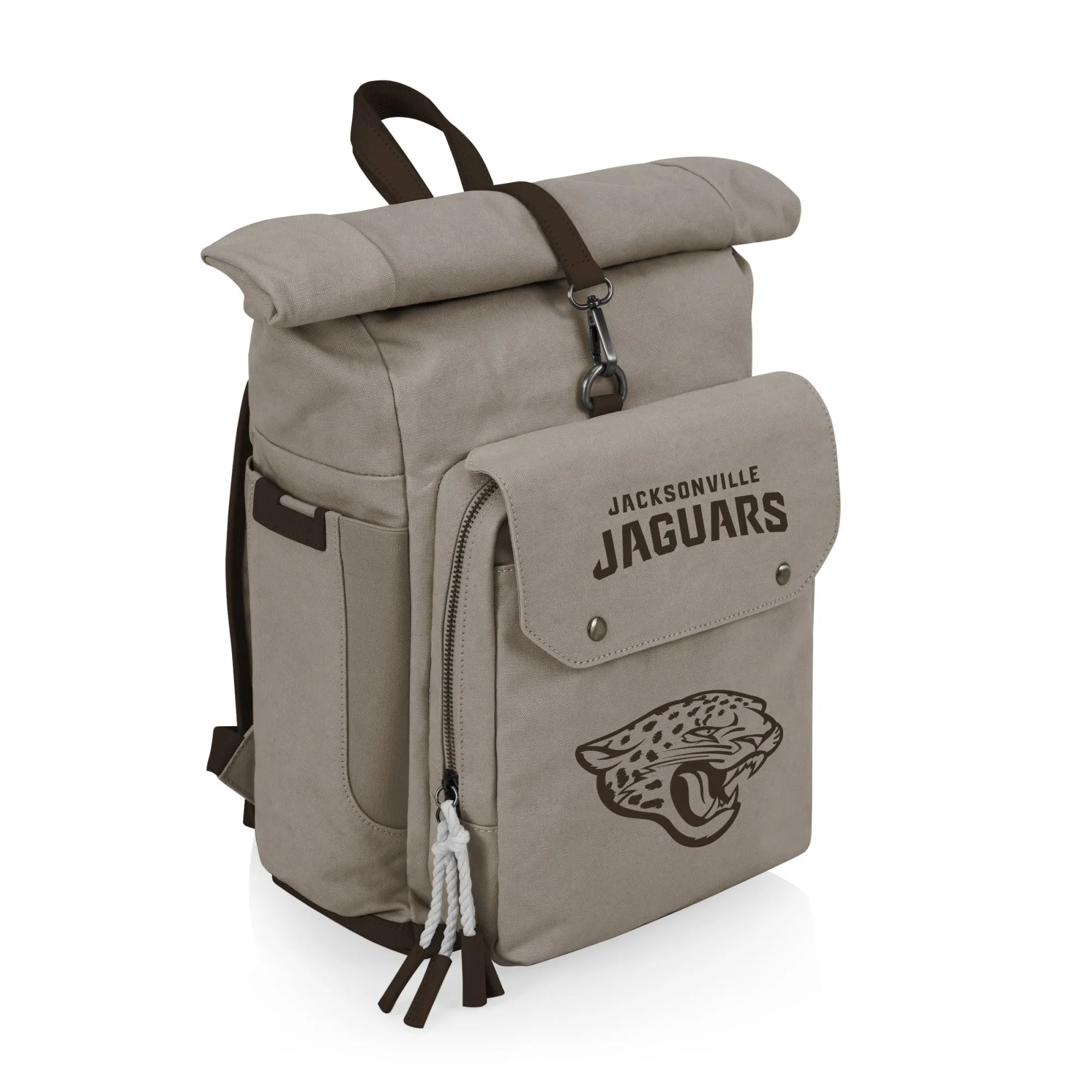 Jacksonville Jaguars - Carmel Roll Top Picnic Backpack Cooler