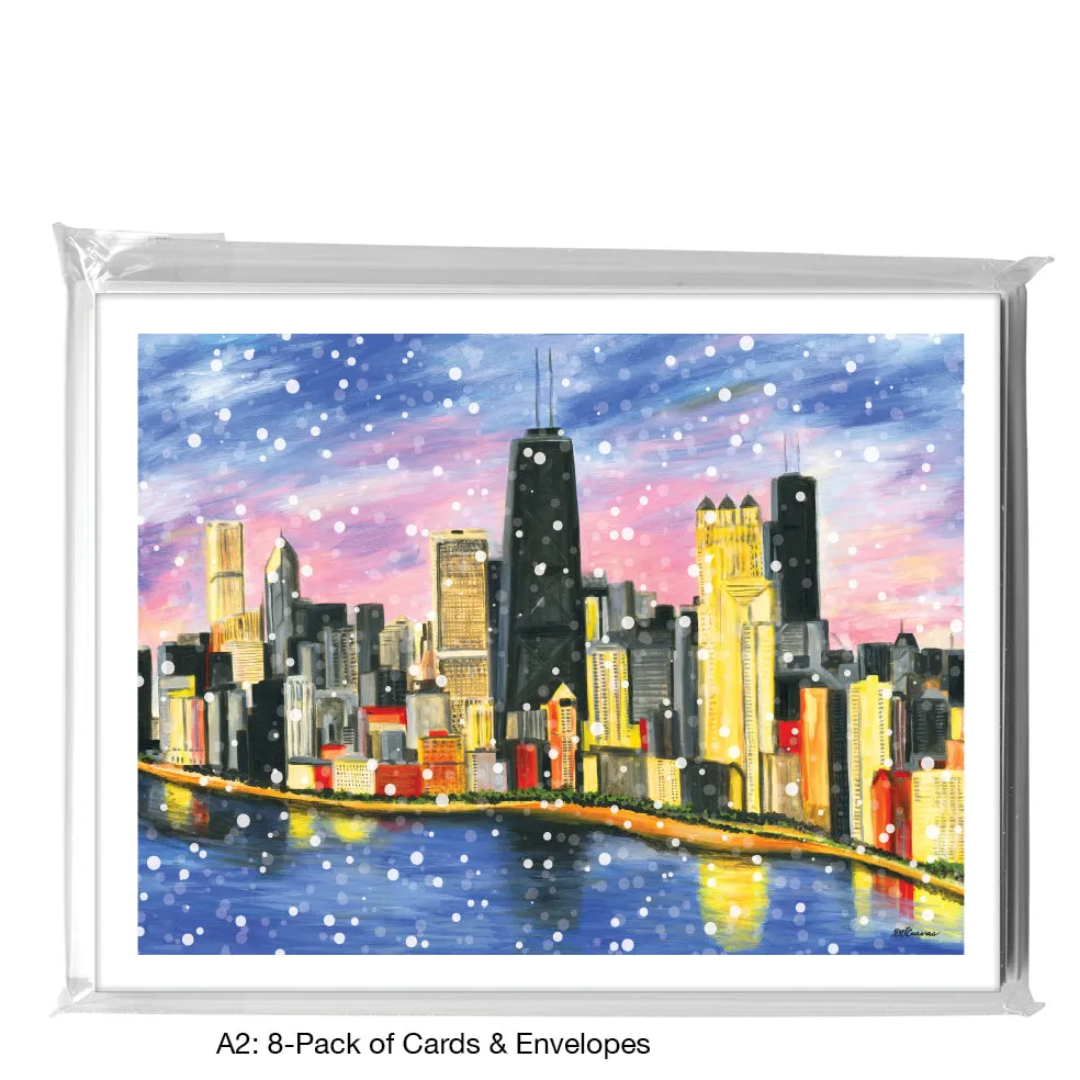 John Hancock, Chicago, Greeting Card (7362D)