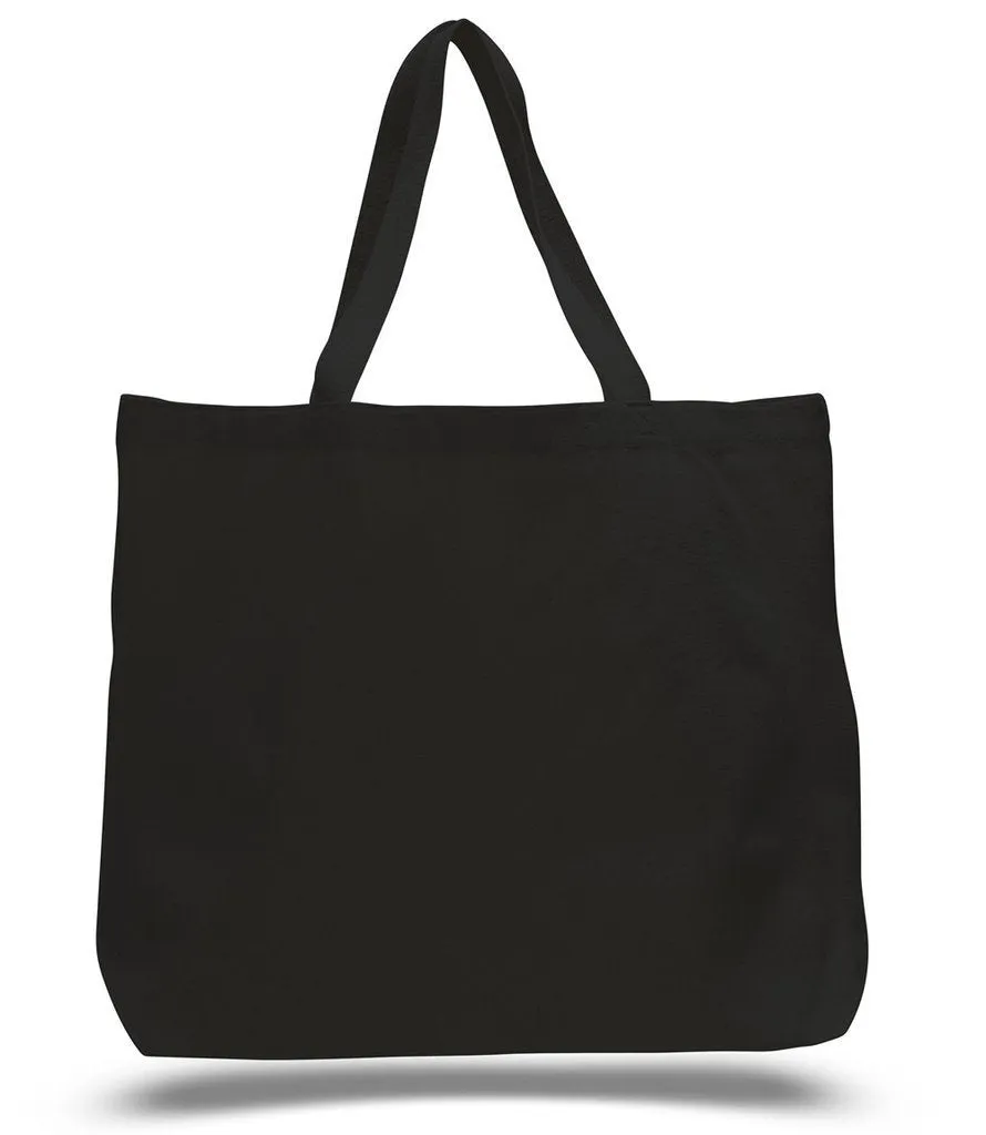 Jumbo Canvas Tote Bag Web Handles