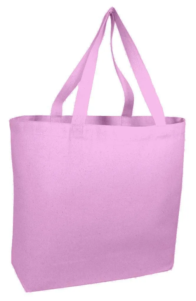 Jumbo Canvas Tote Bag Web Handles