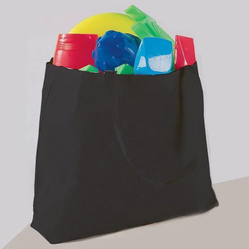 Jumbo Canvas Tote Bag Web Handles